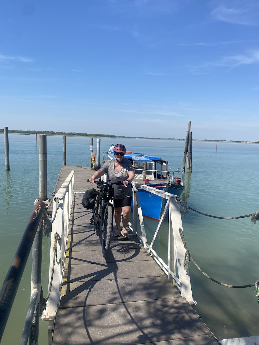 Lagoon, me, my bike, Italy