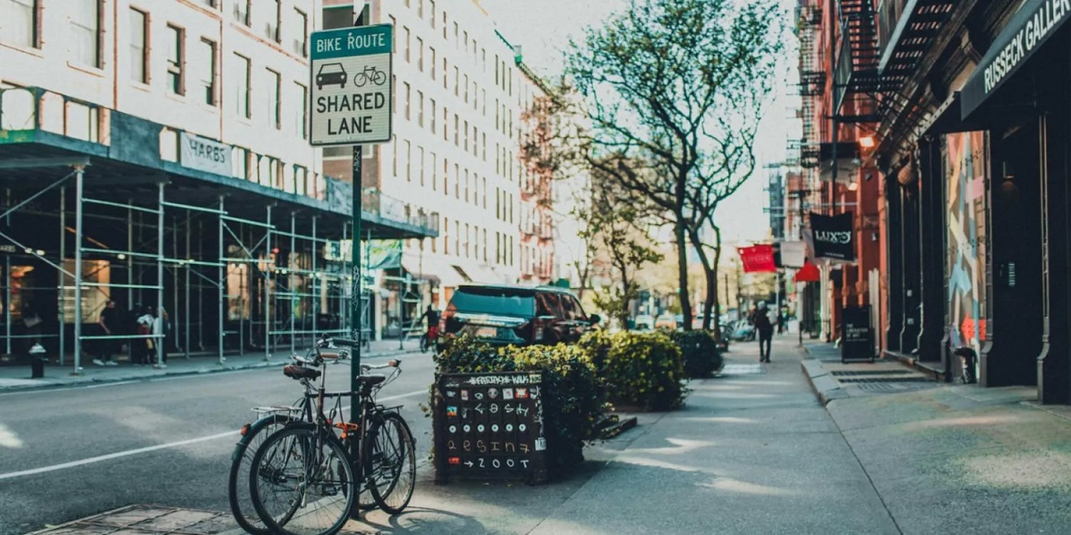 NYC bike street