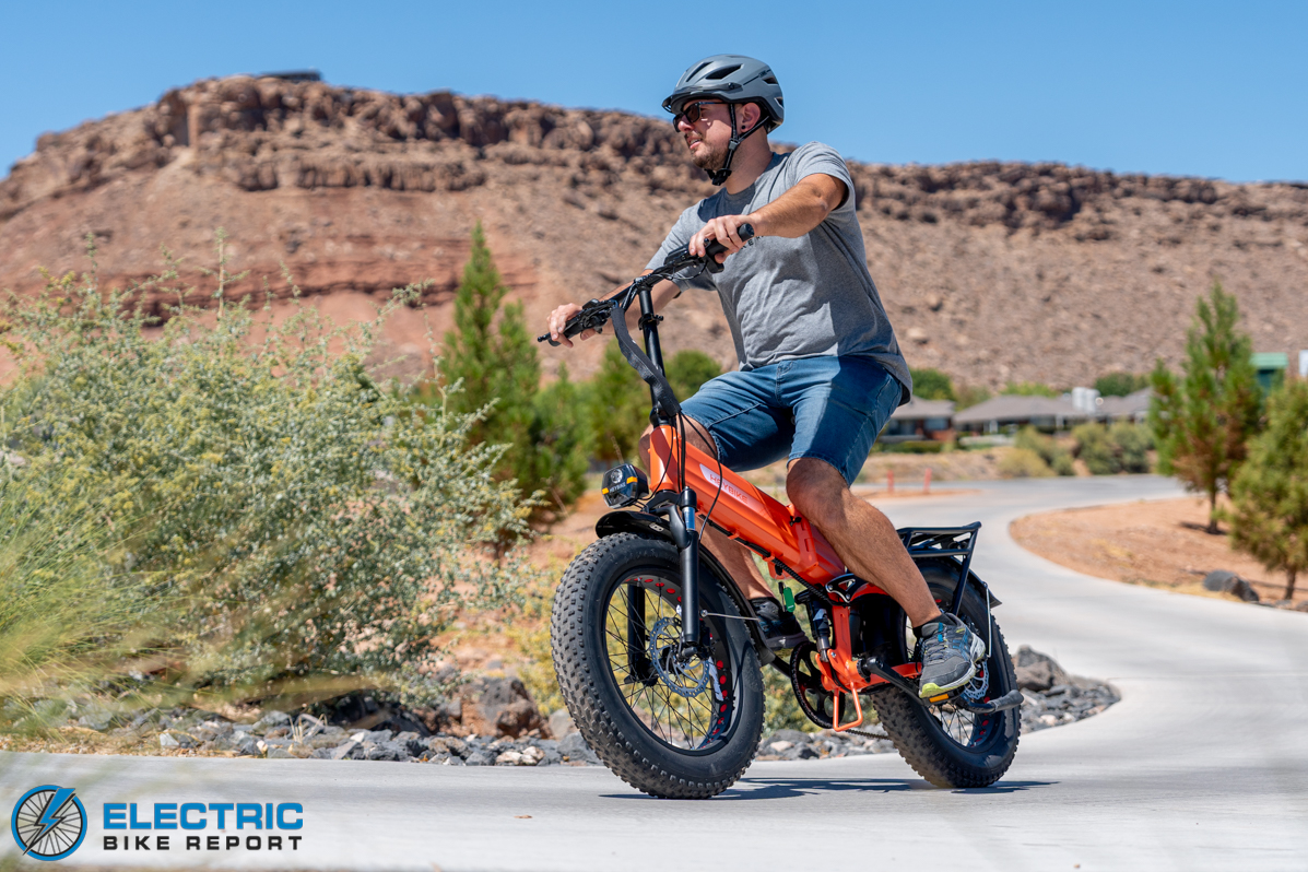 HeyBike Mars 3.0 action