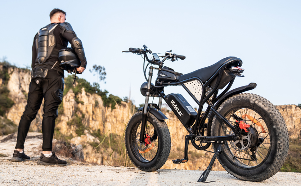 Ridstar Q20 electric bike featured on ridstar.net