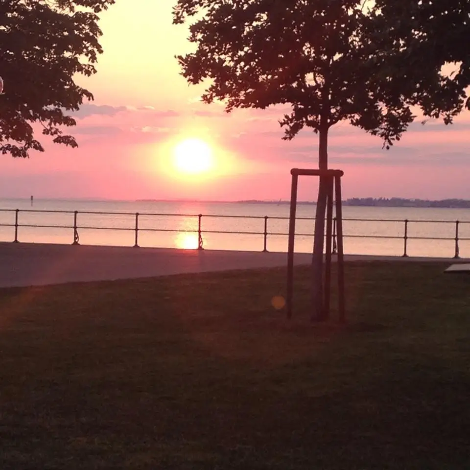 Sunset over Bodensee